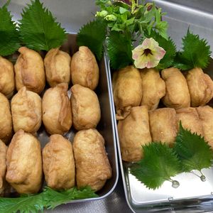 そら・ゆずの作ってみた!投稿(ジュワッと甘めのおいなりさん)