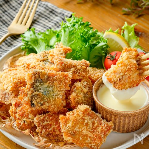 【これは美味しい！さんまフライ】超簡単！絶品チーズソース