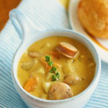 パンもごはんもおいしくなる♡『カレーミルクスープ』