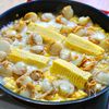 ほたての風味がやばい！【とうもろこしご飯】バター醤油で！の工程2