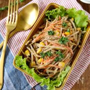 食物繊維たっぷり♪「ごぼう」が主役の簡単副菜