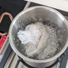 しっとり鶏むね肉の濃厚担々ごまだれの工程2