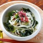 海藻とえのき茸の中華風サラダ