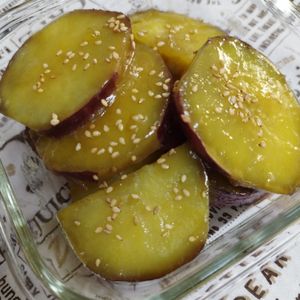 おともこの作ってみた!投稿(作り置きやお弁当におススメ♪さつまいもの白だしバター煮)