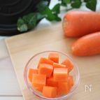 【離乳初期】にんじんペースト