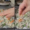 米粉でもっちり!カリカリポテトにら焼きの工程3