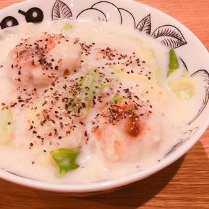 ミルクの作ってみた!投稿(鶏だんごと白菜のクリーム煮)