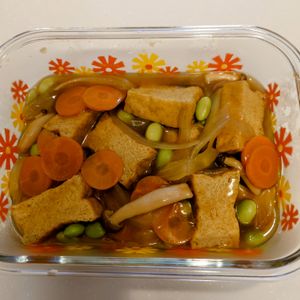 にゃんこさん🐱の作ってみた!投稿(出しいらず♫　厚あげの和風カレー煮)