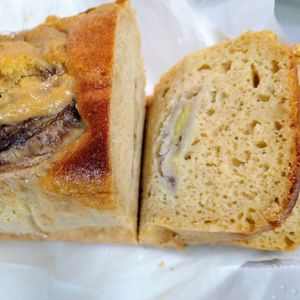 はるねこの作ってみた!投稿(【バナナパウンドケーキ】バター不使用!お店の味♡)