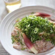 もりもりネギ塩パスタ