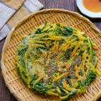 ニラじゃがチヂミ【シンプルに美味しい♪】
