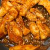 やみつきの辛さ♡鶏むね肉のスティックヤンニョムチキンの工程3