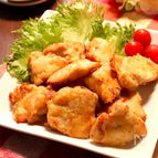 下味しっかりソース要らず♪鶏むね肉のチーズフリッター