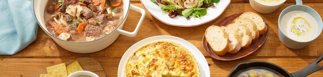 素材を活かすシンプルなレシピ
