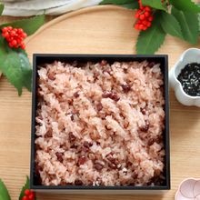 お祝いに♪せいろで蒸す本格お赤飯