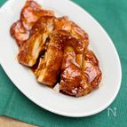 『はちみつ照り焼きチキン』調味料2つで絶品甘辛味！