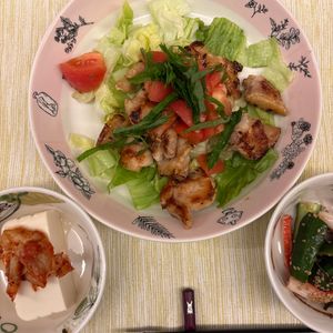 1538645の作ってみた!投稿(【さっぱりやみつき♪】鶏もも肉のトマト香味だれ)