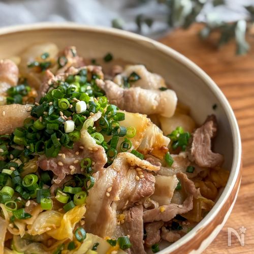 【タレが染みじゅわ】白菜大根の豚バラ煮