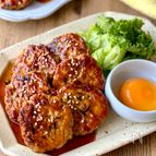 れんこんとひじき入りで栄養満点！ふわふわてりやきつくね