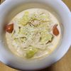ナムディの作ってみた!投稿(【キャベツとウインナーの豆乳うどん】スープまで飲み干したい!)