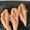 ささみとキュウリのキムチ和えの工程1