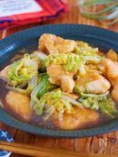 重ねて放置♪お肉柔らか『鶏むね肉と白菜の中華風♡とろうま煮』