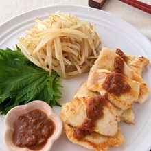 【レシピ】鶏むね肉ともやしのカレー梅だれ
