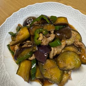 あんこ好きの作ってみた!投稿(ご飯泥棒★豚こまとなすの甘辛スタミナ炒め)