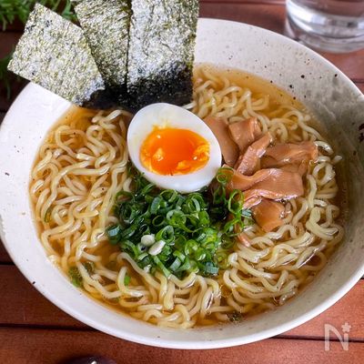 ぱぱっと5分！簡単なのにウマい「おうち醤油ラーメン」