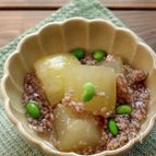 冬瓜と鶏そぼろあんかけ