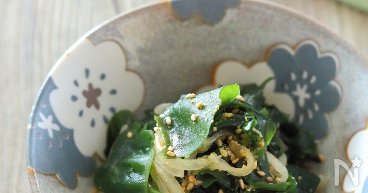 わかめの胡麻和え By 小春 ぽかぽかびより レシピサイト Nadia ナディア プロの料理家のおいしいレシピ