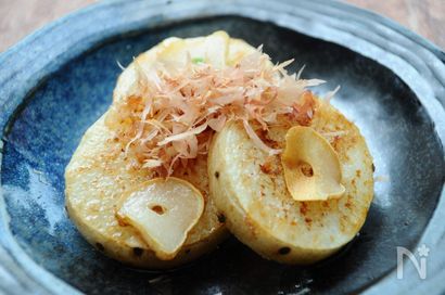 ナガイモおかかステーキ