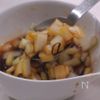 大葉の米粉ティギム(韓国風天ぷら)の工程3