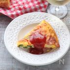 【スペイン風オムレツ】+生クリーム＆チーズでより美味しく♪