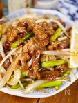 究極のたれ優勝🏆✨牛肉とにんにくの芽のスタミナ炒め🤩🍻