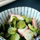 程よい酸っぱさ！たことわかめの酢のもの