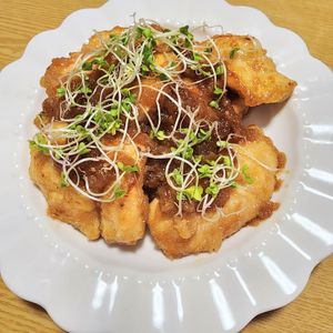 ナムディの作ってみた!投稿(『しっとり♪やわらか』さっぱり鶏むね肉のみぞれ煮)