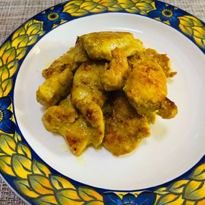 puricoの作ってみた!投稿(漬け込んで焼くだけ！鶏むね肉のタンドリーチキン)