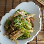 冷やして美味しい♡オクラと茗荷の胡麻和え