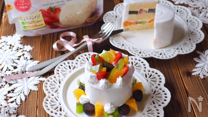 セット売り　デコレーションケーキと米粉のおやつ等レシピ集 セット売り デコレーションケーキと米粉のおやつ等レシピ集