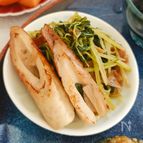 10分♡水菜とちくわの甘辛おかか炒め【ご飯すすむ・作りおき】