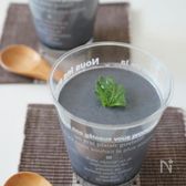 生クリーム不使用、濃厚黒ごまプリン