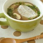 【餅アレンジ】ねぎたっぷり!餅入りゆず胡椒スープ