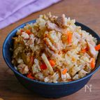 お鍋でもOK！鶏ごぼう炊き込みご飯
