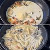 【鮭のクリームパスタ】白ワインに合う♪濃厚クリームソース♡の工程3
