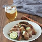 肉巻きアボカド　レモンバター醤油ソテー