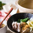 昆布茶香るしゃぶしゃぶ湯豆腐鍋