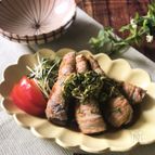 なすの肉巻き～香味ポン酢がけ～