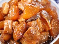 味しみしみ濃厚🤭♪豚バラ大根とこんにゃくの生姜煮🍚
