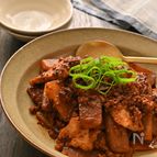ご飯がすすむ！大根のと厚揚げの肉味噌炒め